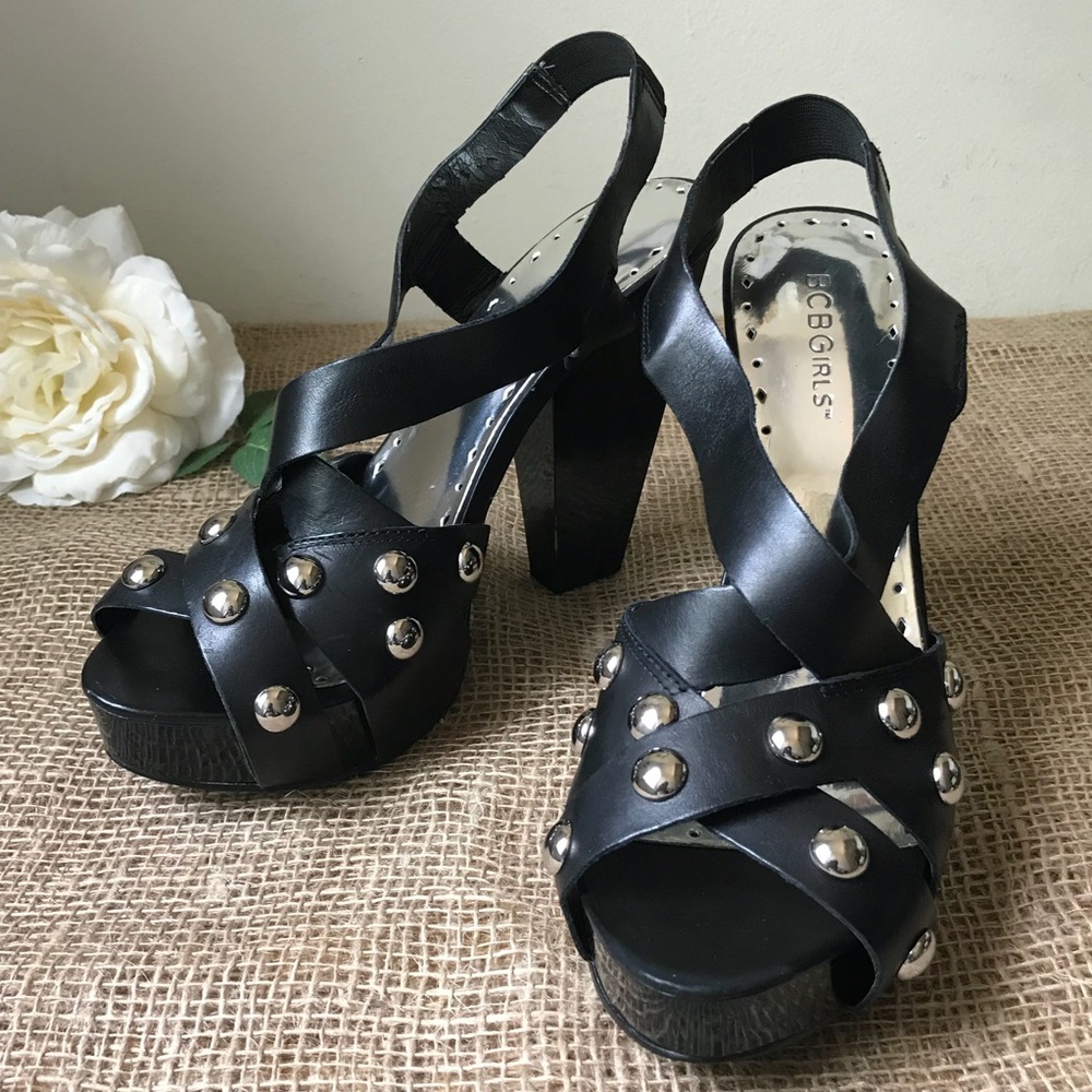 BCBG Studded Heels